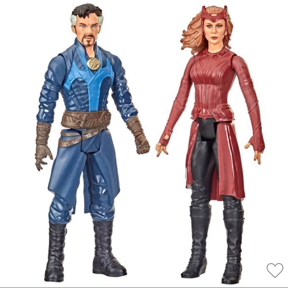 Dr Strange / Scarlett Witch Titan Hero Series New - Picture 3 of 8